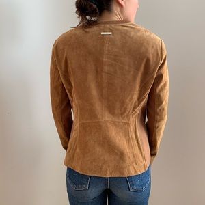 COPY - Soia & Kyo Regna Suede Jacket in Camel